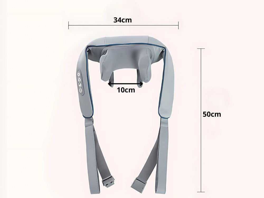 Trådløs Nakkemassager med Varme – Afslapning i Hverdagen