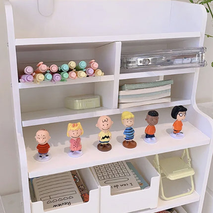 Skrivbordsarrangör med hyllor – praktisk förvaring för kontoret