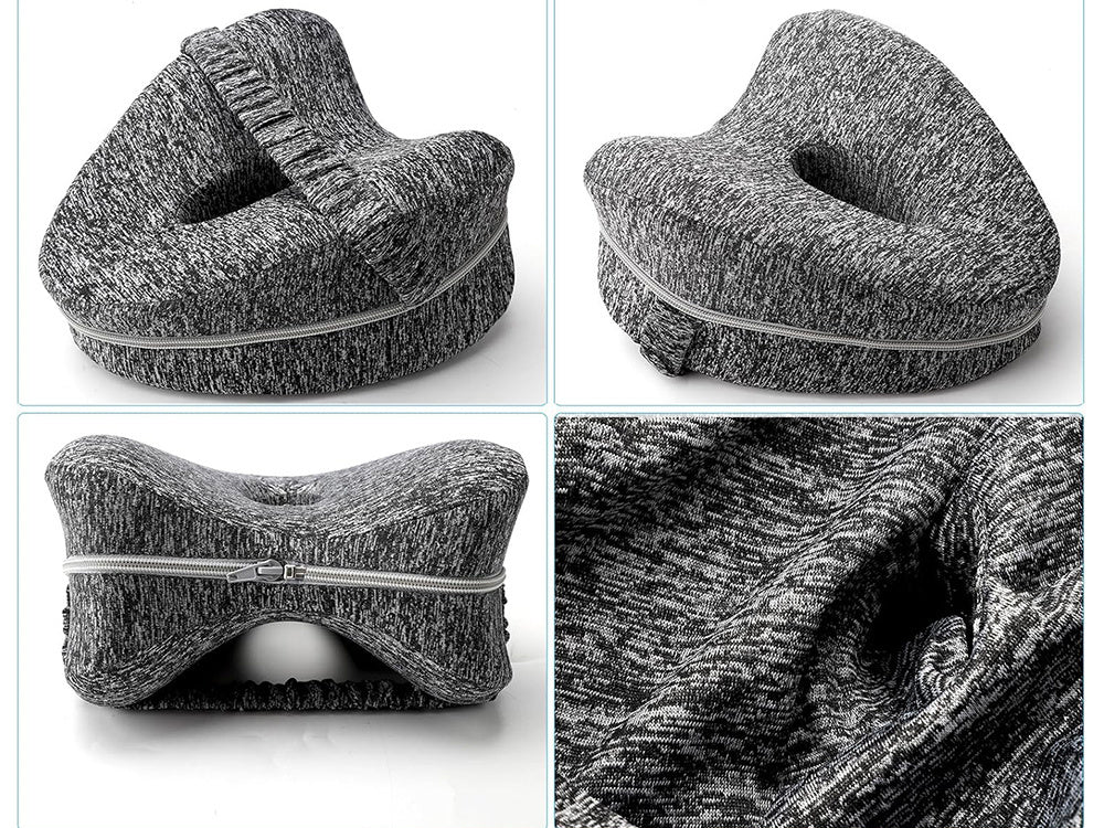 Knæpude med Memory Foam – Ergonomisk Benpude til Bedre Søvn
