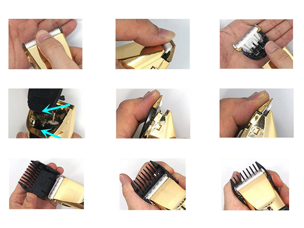 Electric Clipper Set för husdjur - Perfekt för hundar och katter 