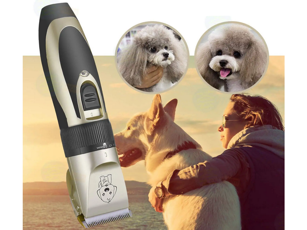 Electric Clipper Set för husdjur - Perfekt för hundar och katter 