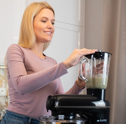 Köksmaskin 3-i-1 med Blender och Köttkvarn – 2200W