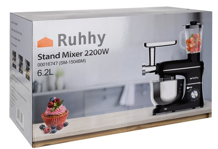 Köksmaskin 3-i-1 med Blender och Köttkvarn – 2200W