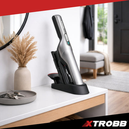 Håndstøvsuger, trådløs – 100W, 16.000 Pa, HEPA-filter