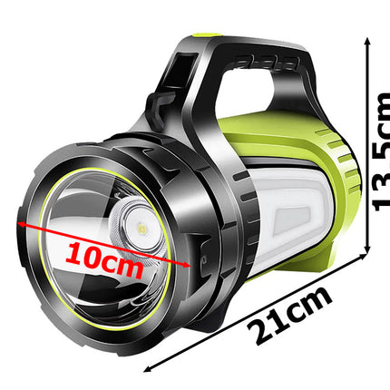 Ficklampa med Powerbank, mycket kraftfull.