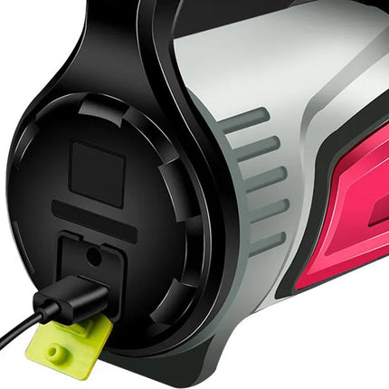 Ficklampa med Powerbank, mycket kraftfull.