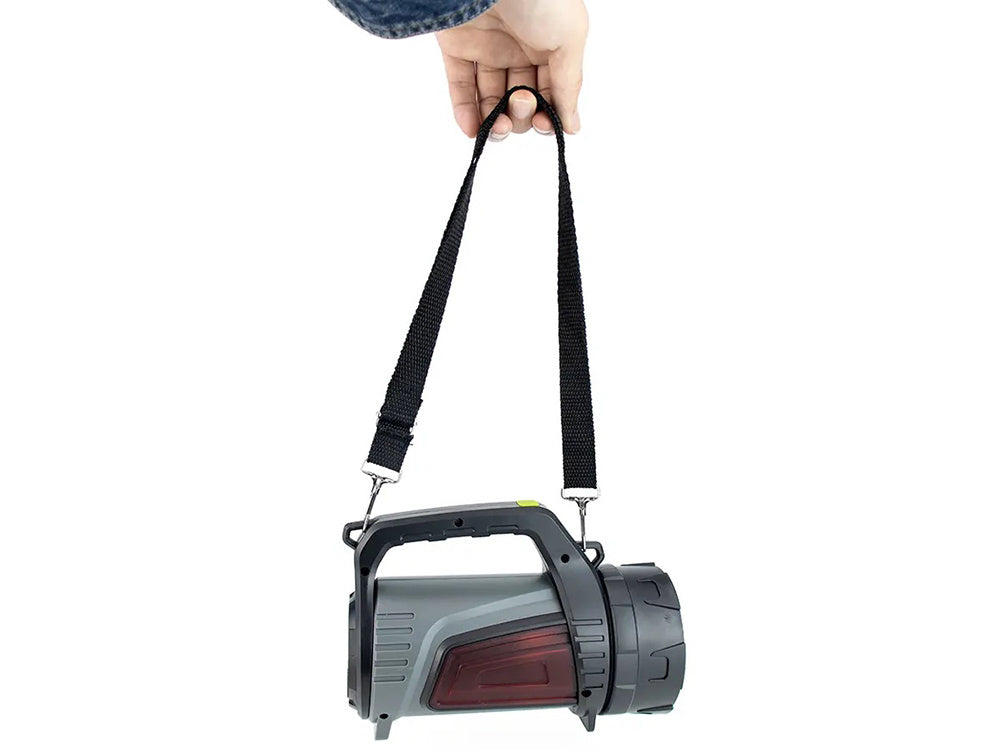 Ficklampa med Powerbank, mycket kraftfull.