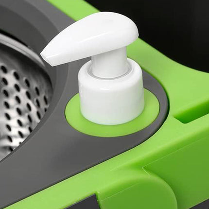 360 Roterende Moppe med Spand og 2x Mikrofiberpads - Din Allround Rengøringsløsning