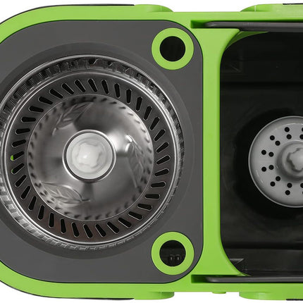 360 Roterende Moppe med Spand og 2x Mikrofiberpads - Din Allround Rengøringsløsning