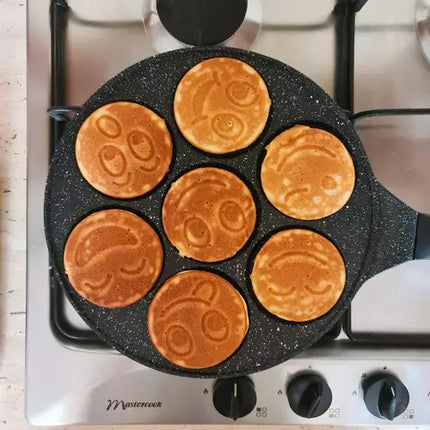 Pannkakspanna med smileys - lägg till kul i din matlagning