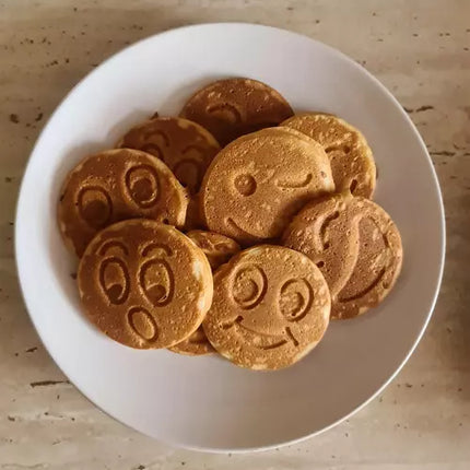 Pannkakspanna med smileys - lägg till kul i din matlagning