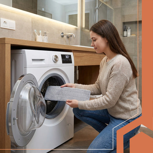 Flatmoppsats - hink 8,5 el. 11L – Inkl. 3 mikrofiberdukar och handsfree-vridning