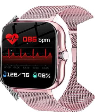 Smartklocka för kvinnor och män – Bluetooth-samtal och sport