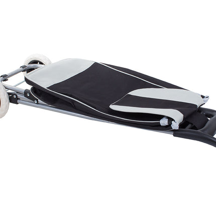 Hopfällbar shoppingvagn med hjul