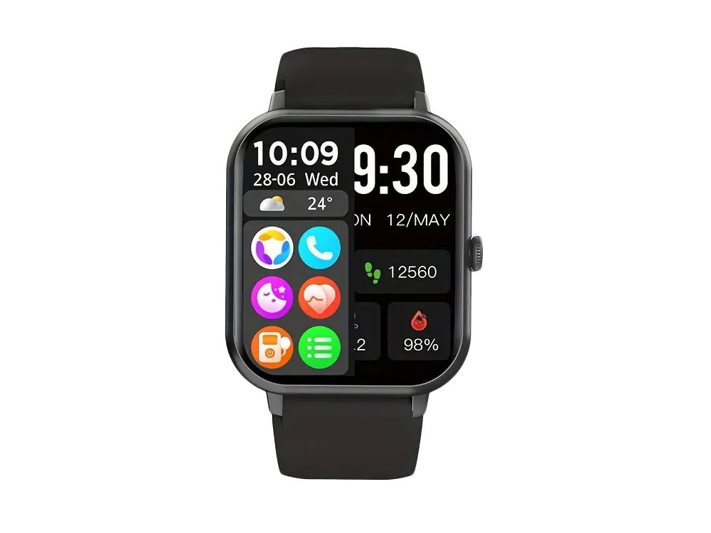 Smartwatch med Bluetooth Opkald – Sportsur til Dame og Herre med Pulsmåler, SpO2 og 20 Sportsfunktioner