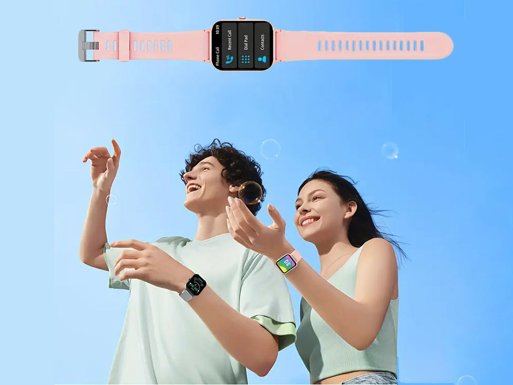 Smartwatch med Bluetooth Opkald – Sportsur til Dame og Herre med Pulsmåler, SpO2 og 20 Sportsfunktioner