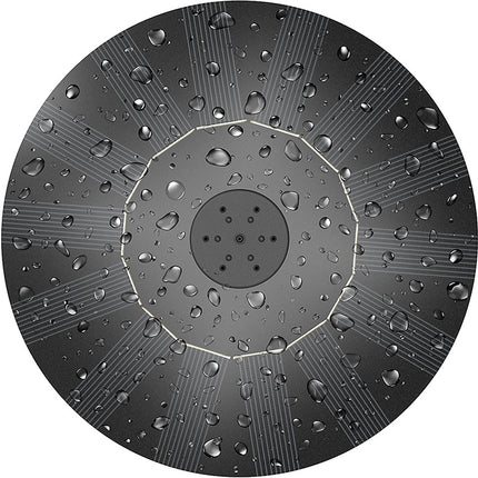 Soldriven flytande fontän för trädgården