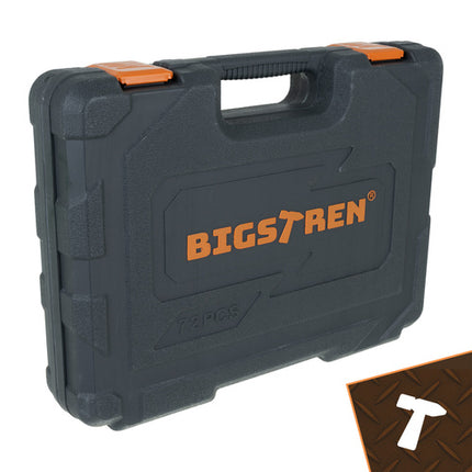 72-delt Værktøjssæt med Skraldenøgler – Til Hjem, Bil og Værksted