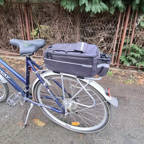 Termotaske til cykelbagagebærer 9L – Isoleret cykeltaske med skulderrem