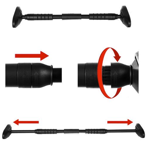 Træningsstang til karm eller dør -Pull-Up Stang i Stål – Holdbar & Sikker til Træning