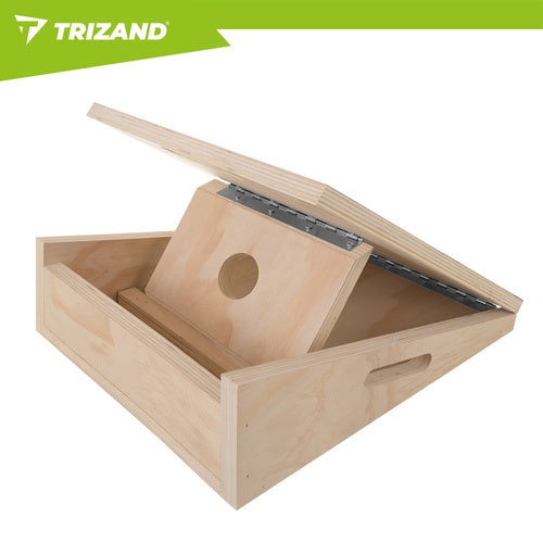 Træ Skrå bræt til Lægstræk Justerbar – Med Træningsplan