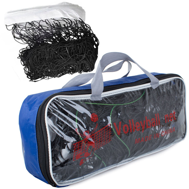 Stort volleybollnät - 9,5 x 1 m med förvaringsväska