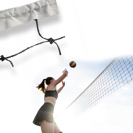 Stort volleybollnät - 9,5 x 1 m med förvaringsväska