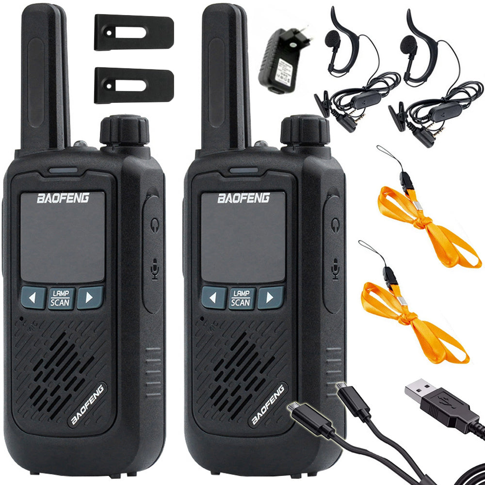 Walkie Talkie Set - 2 st - KRAFTIG serie