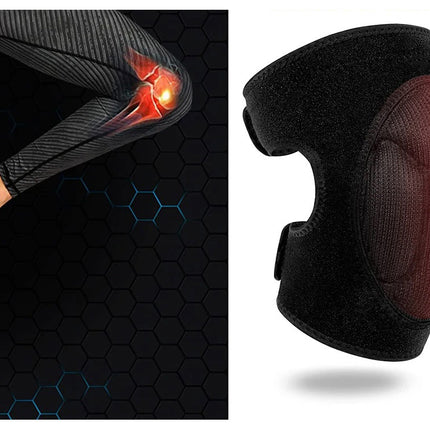 Mjuka knäskydd för trädgårdsskötsel – Justerbara med kardborreband