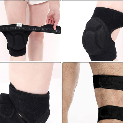 Mjuka knäskydd för trädgårdsskötsel – Justerbara med kardborreband