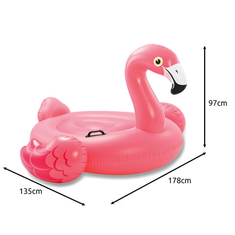 178 cm Oppustelig Flamingo Badedyr til Børn