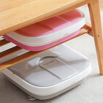 Sammenklappelig fodmassagebalje med Varme, Boblefunktion & Massage