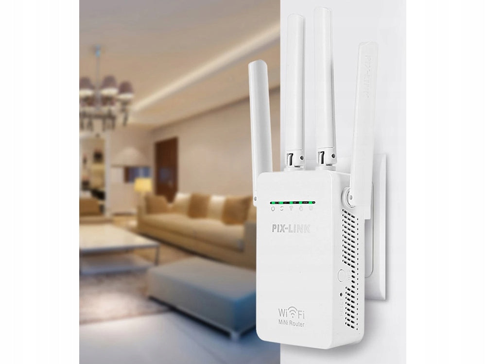 Kraftfull WiFi-signalförstärkare 300 Mbps - Öka din WIFI-räckvidd