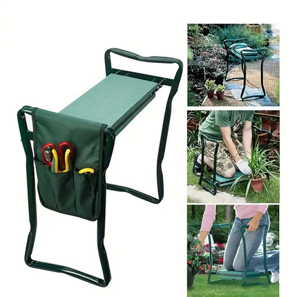 Haveskammel og Knæskammel i Én – Gør Havearbejdet Nemmere