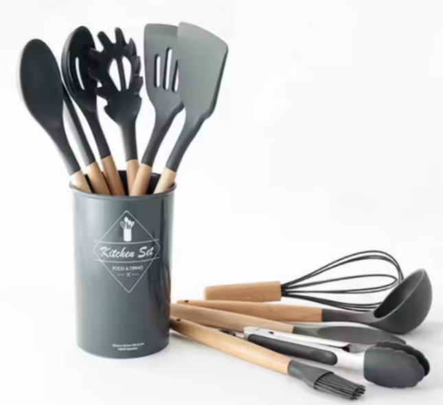 Komplet Køkkensæt 12 dele