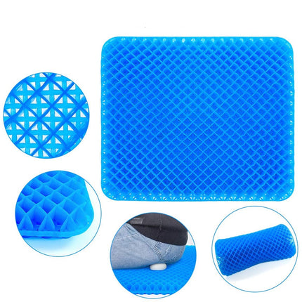 Ergonomisk Siddepude med Gel og Bikubestruktur – Øget Komfort Hele Dagen