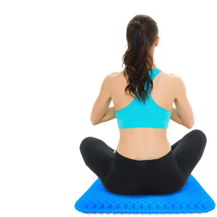 Ergonomisk Siddepude med Gel og Bikubestruktur – Øget Komfort Hele Dagen