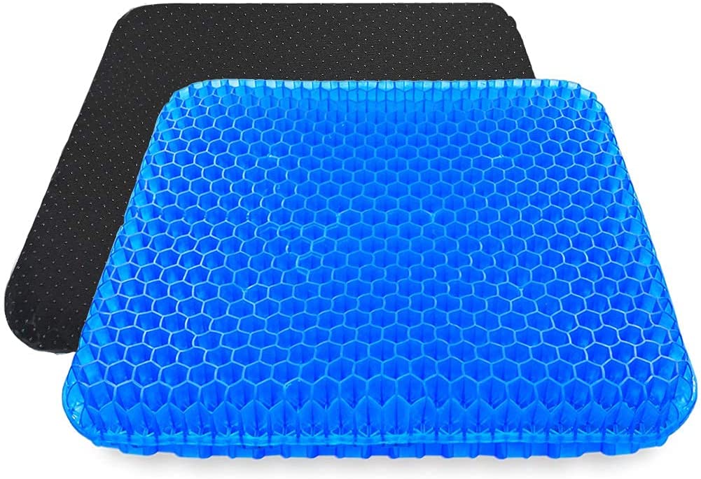 Ergonomisk sittdyna med gel- och bikakestruktur – Ökad komfort hela dagen lång