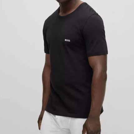 Hugo Boss T-shirts 3-pak_ hvid/Navy/Sort