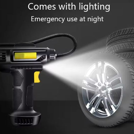 Trådløs digital kompressor/Dækpumpe Genopladelig