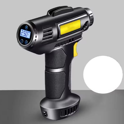 Trådløs digital kompressor/Dækpumpe Genopladelig