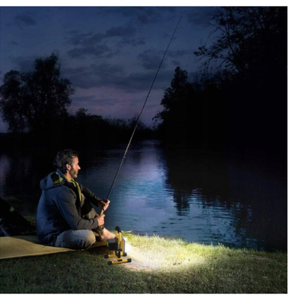 Genopladelig LED Arbejdslampe 30W med Stander og 3 Lysfunktioner – IP65