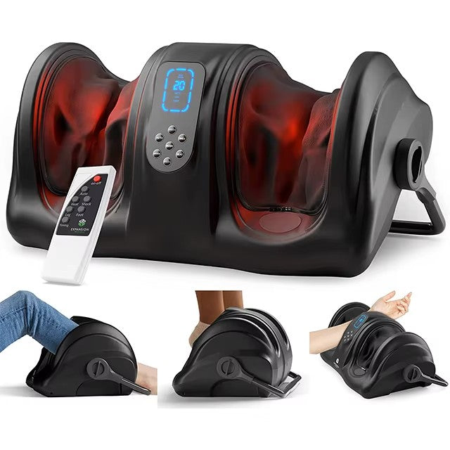 Massageapparat med varme og fjenbetjening