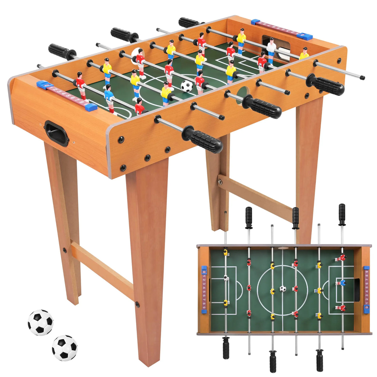Kruzzel Fodboldbord 69x36x62.5 cm