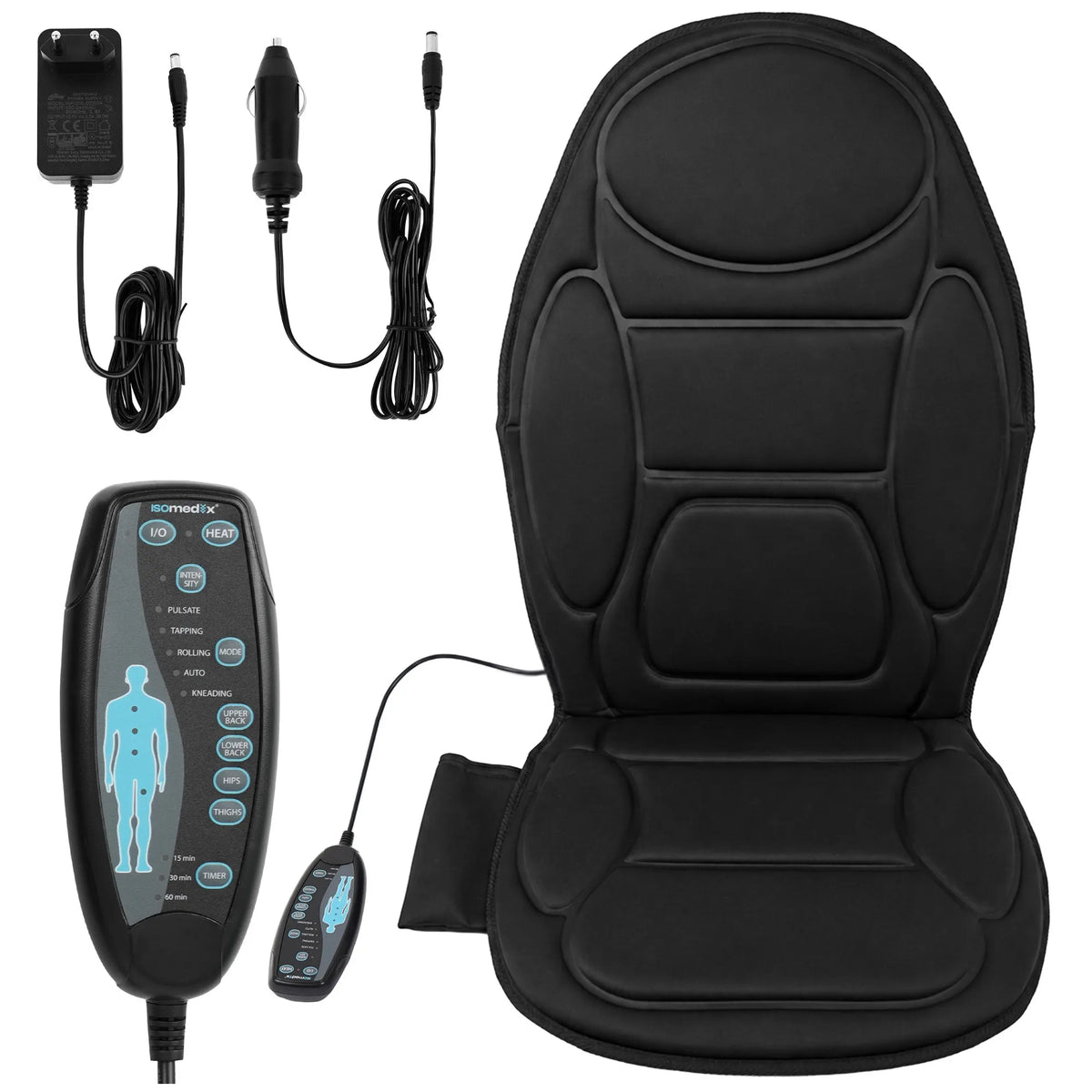 Vibrating Massage Mat with Heat for Chairs