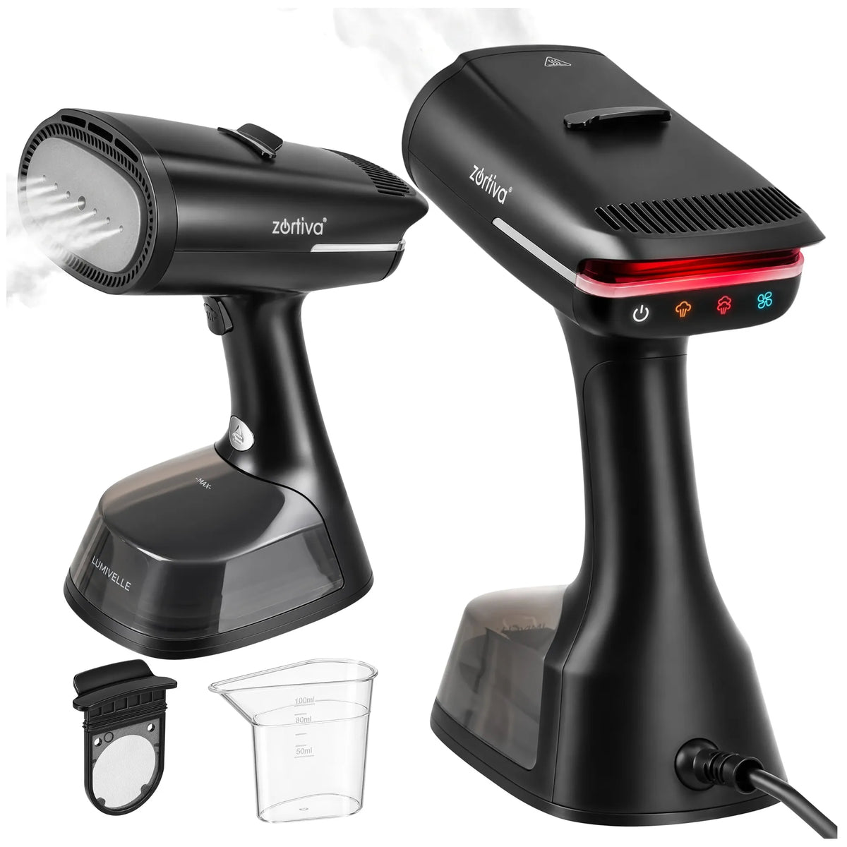 Zortiva Lumivelle Tøjdamper med Sugefunktion 1400W