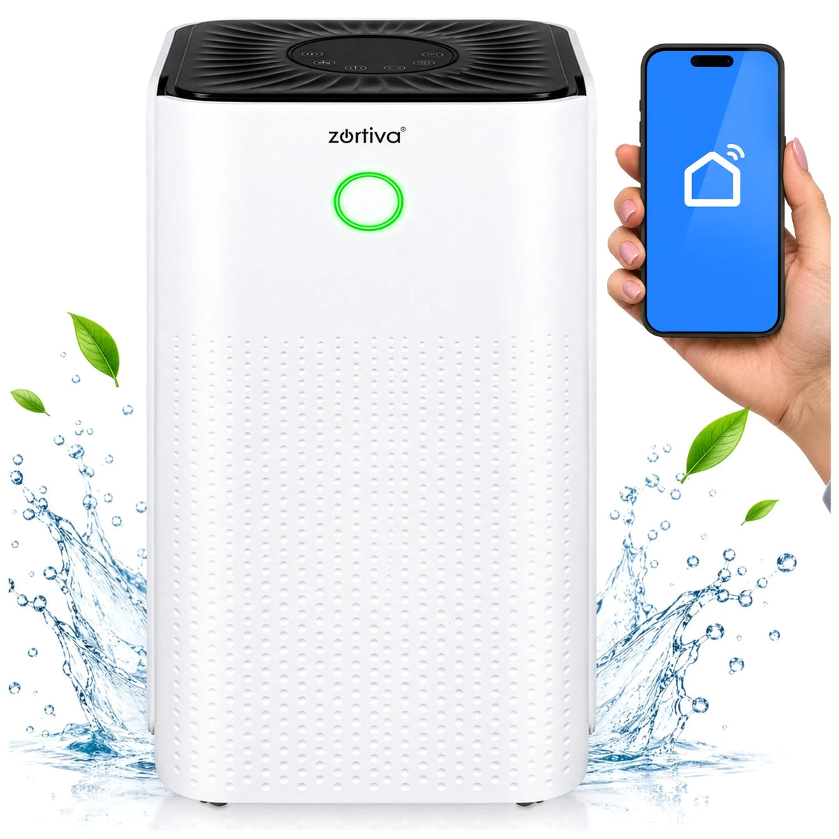 Affugter 12L/24H 200W Hvid