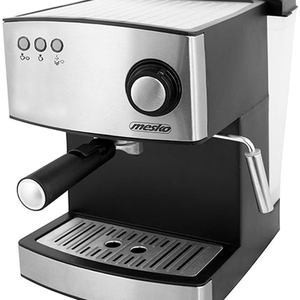 Espressomaskine 850w, 15 Bar Tryk og Mælkeskummer