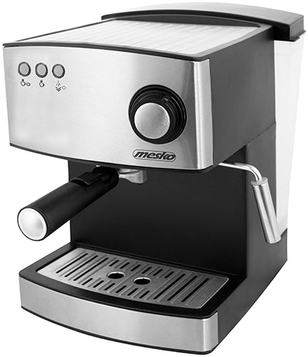 Espressomaskin 850w, 15 bar tryck och mjölkskummare