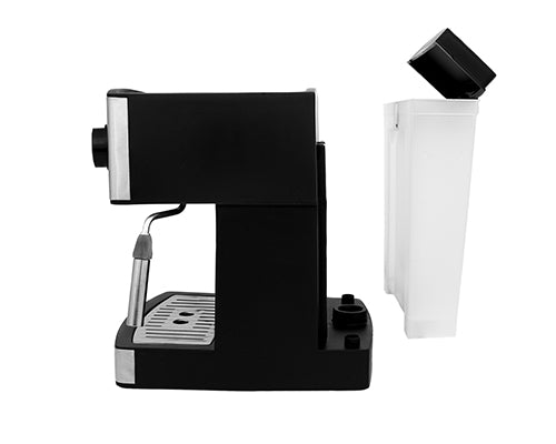 Espressomaskin 850w, 15 bar tryck och mjölkskummare